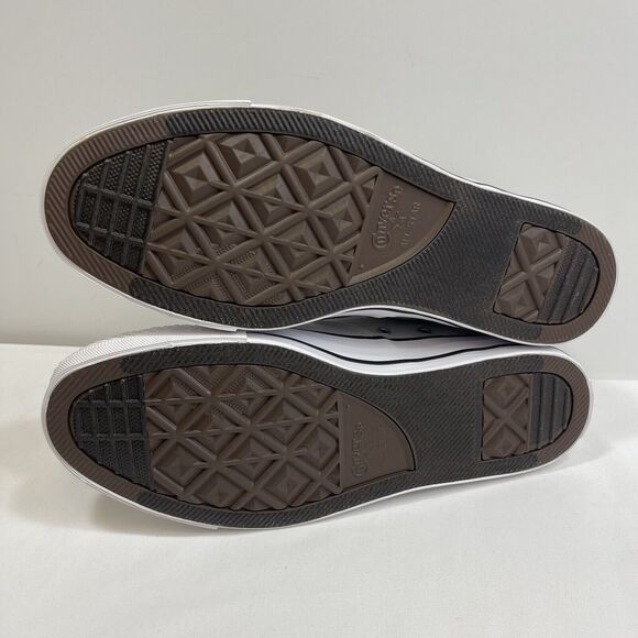 Converse All Star Men's 11.5 Gray White Black Malden Street Mid Top A08612F NWOB - Picture 9 of 10